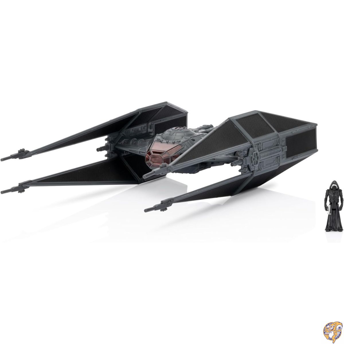 スターウォーズ マイクロギャラクシー飛行隊タイサイレンサー - 5インチ車両 1インチのマイクロフィギ..