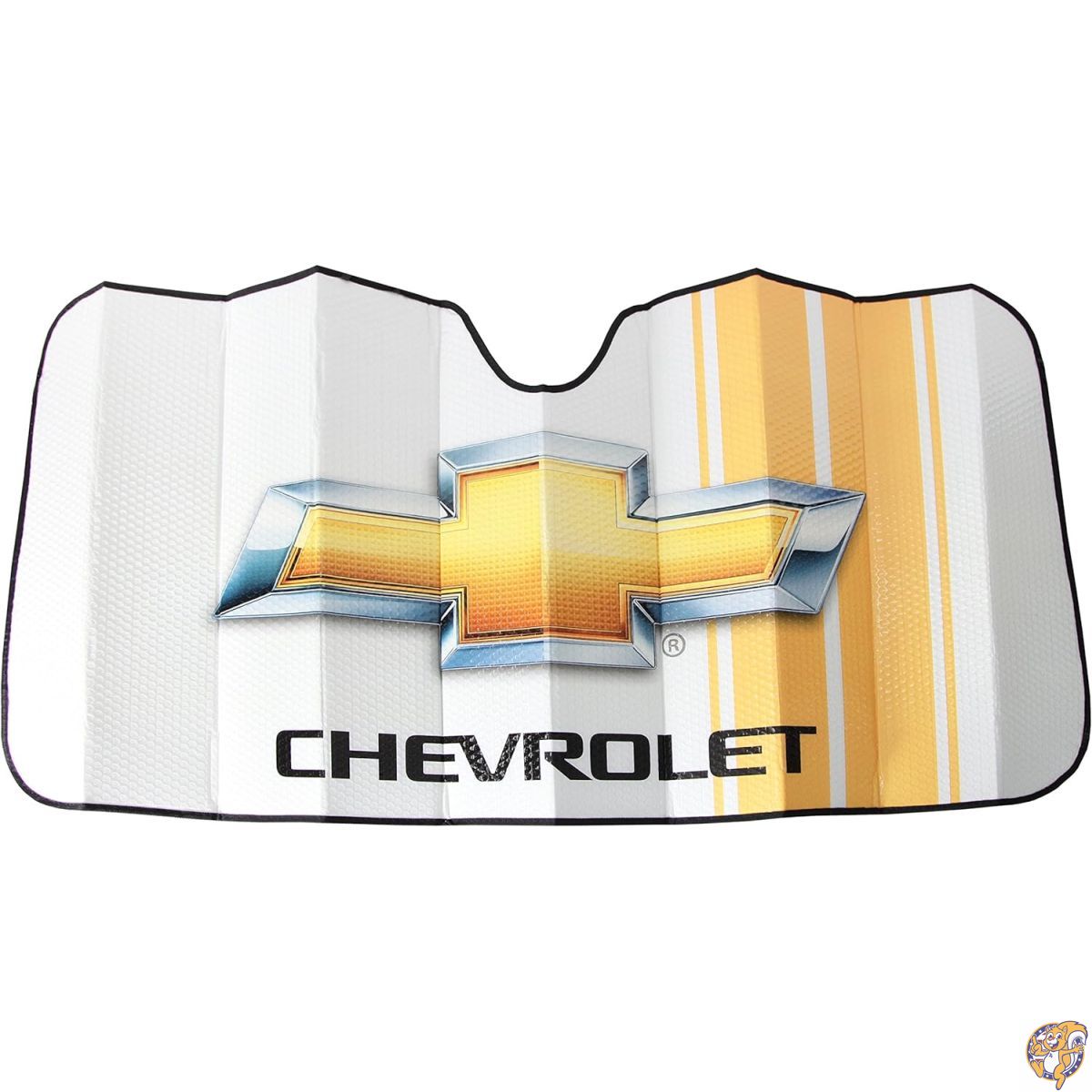 【クーポン配信中】Plasticolor シボレー ロゴ入り サンシェード