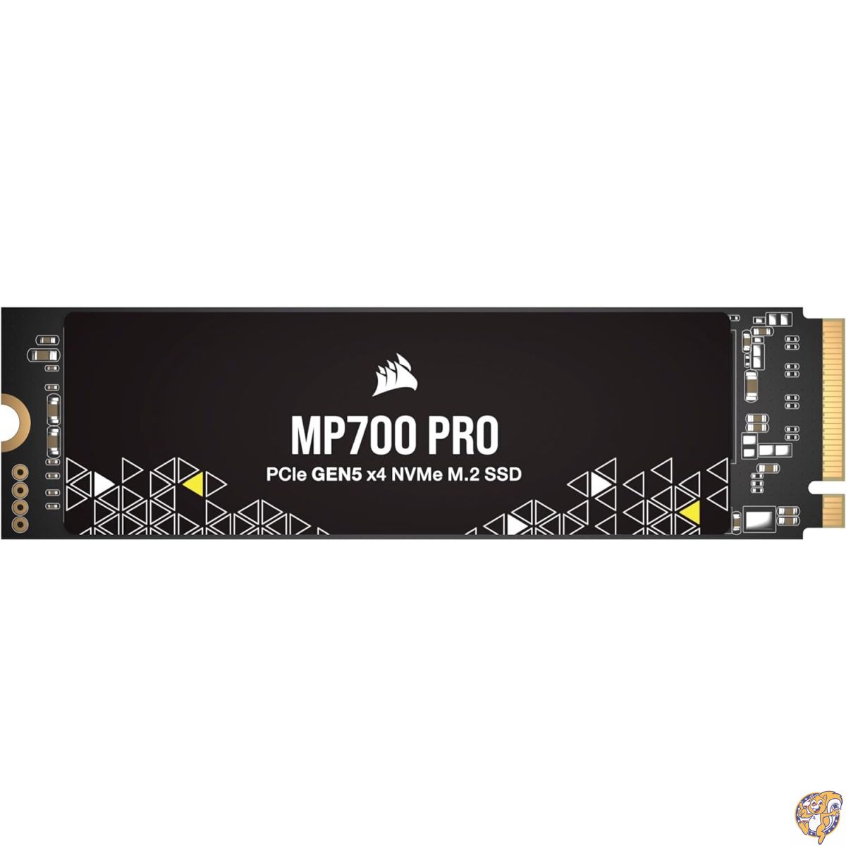 CORSAIR MP700 PRO 【PCIe Gen5 x4 NVMe 2.0 M.2 SSD】 高密度 TLC NAND 2280 DirectStorage 対応 最大 12,400MB/s CSSD-F1000GBMP700PNH