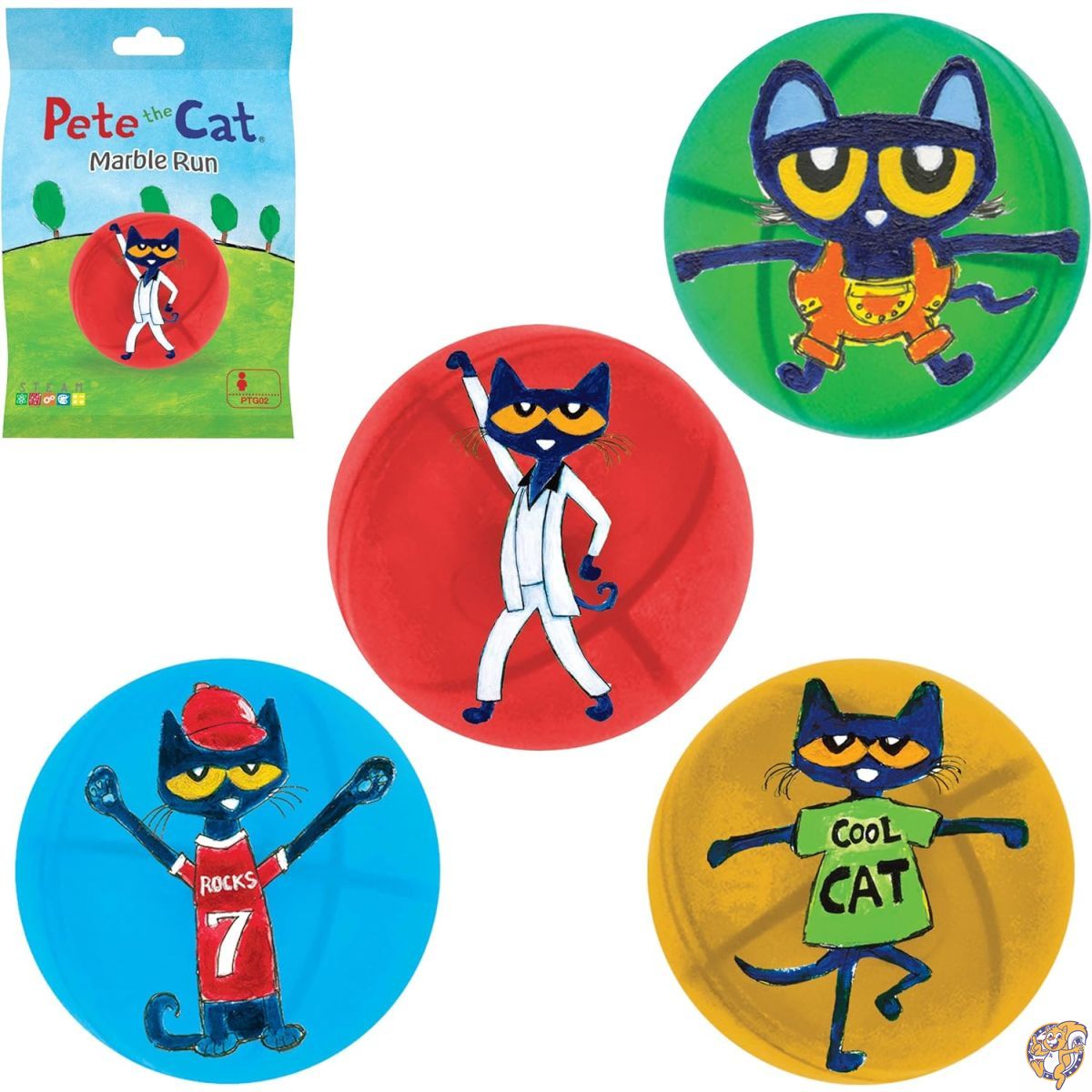 ꥫåɥХ֥㤨֡ڥݥۿPicassoTiles Magnet Marble Run Tiles Pete The Cat Themed Character Marbles for Magnetic Building Block Construction Tile Maze Structures STEM Learning Pretend Play Fun Toys Girls Boys Ages 6+ PTG02פβǤʤ7,069ߤˤʤޤ
