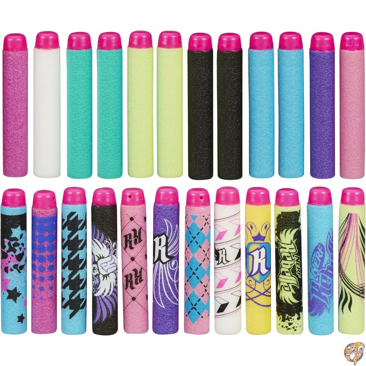 Nerf Rebelle Secrets and Spies ダーツ詰め替えパック 24個