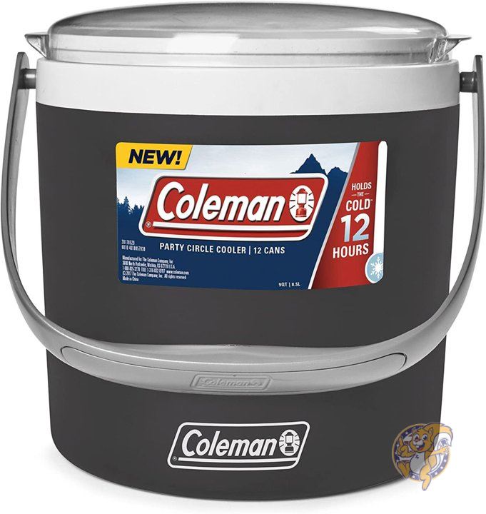 コールマン 丸型クーラーボックス coleman 8.5L　colemanクーラーボックス　釣り　保冷バッグ　保冷バック　保冷ボックス　キャンプ　アウトドア　BBQ　家庭用　　防災用