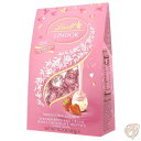 リンツ トリュフチョコレート リンツ Lindt バレンタイン リンドール Lindor ストロベリー＆クリームStrawberries & Cream 15.2オンス 430g　輸入チョコ イチゴ 苺