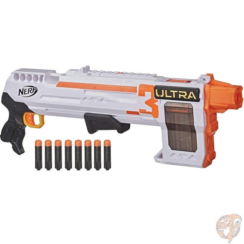 ナーフ NERF おもちゃの銃 ウルトラダーツ Ultra Three Blaster 8つのダーツ付属 アメリカ ナーフガン おもちゃ アメリカ 子供 男の子 ガン プレゼント ギフト 誕生日 イベント パーティー アメリカ輸入 送料無料