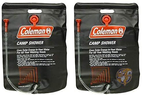 コールマン キャンプシャワー Coleman PVC太陽熱温水2個セット ポータブルシャワー　キャンプ　アウトドア 送料無料