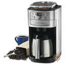 Cuisinart　クイジナート　コーヒーメーカー 魔法瓶＆豆挽付（ミル）12カップ用 タイマー付 DGB-900BC　ミル付きコーヒーメーカー 送料無料