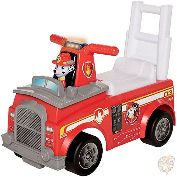 Paw Patrol キッズ ライドオン マーシャル ファイヤートラック 消防車ライドオン 送料無料