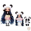 ナナナサプライズ ファミリードールセット ファッションドール2体 ペット パンダ ぬいぐるみ1匹 女の子 Na Na Na Surprise Doll アメリカおもちゃ 人形