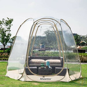 Alvantor ポップアップ バブル テント インスタント イグルー テント 4-6人用 スクリーンハウス 送料無料