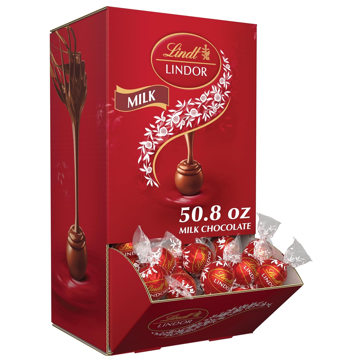 リンツ リンドール Lindt LINDOR ミルクチョコレート トリュフ 120個入り 1.4kg コーシャ 個包装 リンドールチョコレート まとめ買い LINDORチョコ リンツチョコ プチギフト クリスマス 義理チョコ バレンタイン お配りチョコ ばらまき 海外チョコ