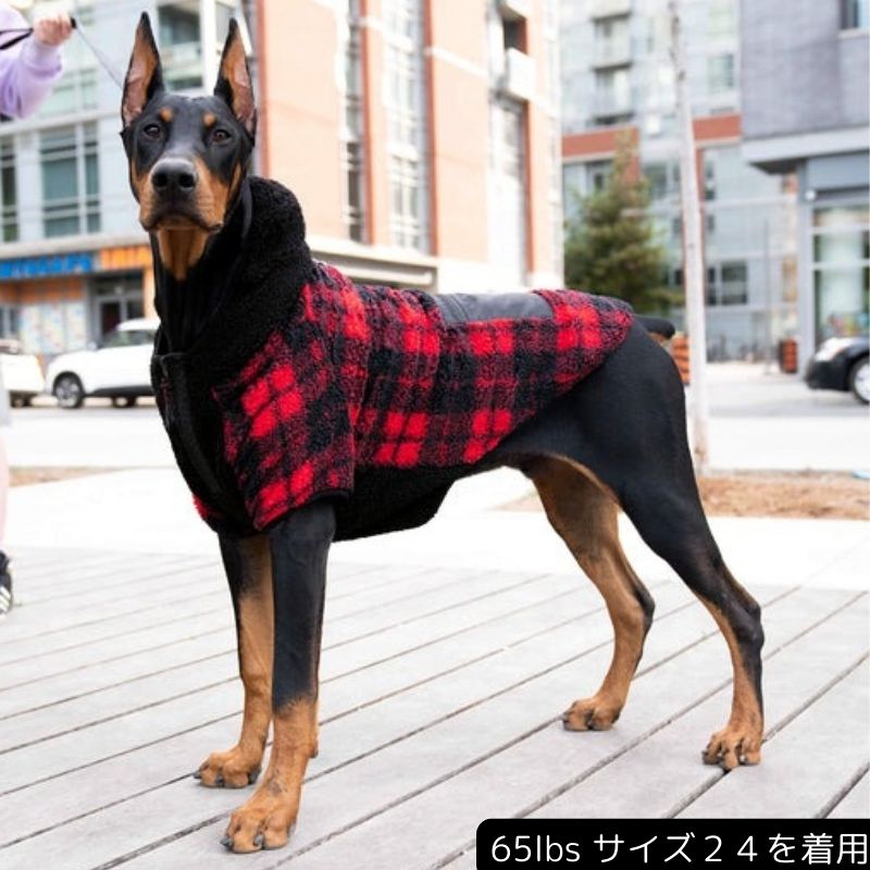 カナダプーチ Canada Pooch Cool Factor Hoodie クール ファクター パーカー 犬服 Red Plaid【サイズ：8-14】いぬ イヌ 海外輸入 フード付き 赤 黒チェック 小型犬 冬服 秋服 春服 2