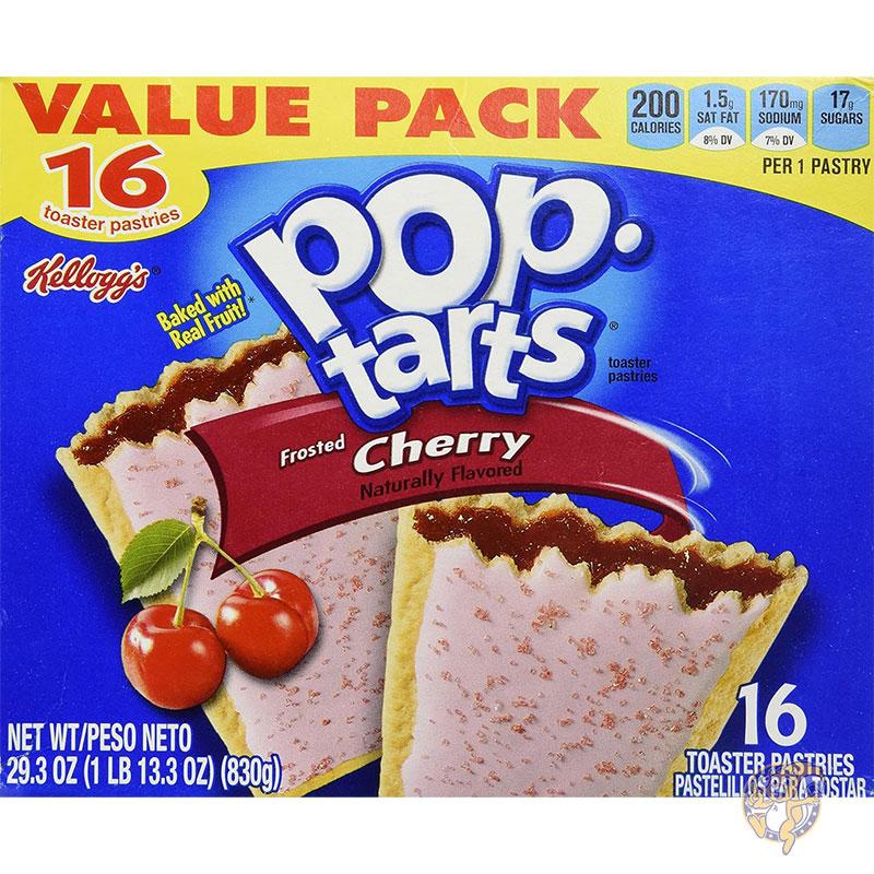 ポップタルト Pop-Tarts フロストチェリー お菓子 トースターペストリー 16個 830g ケロッグ