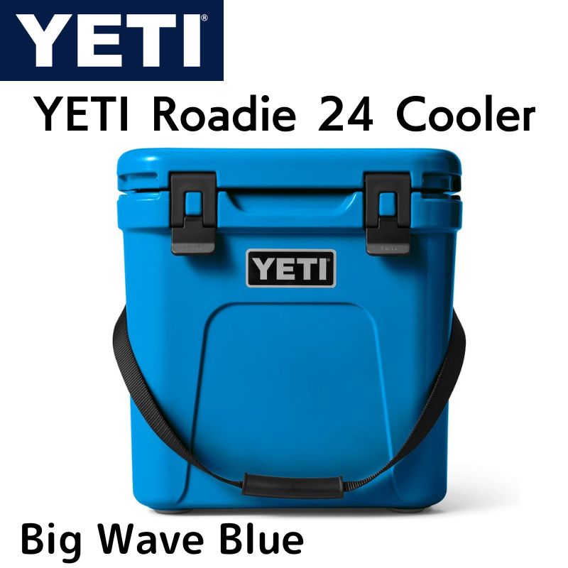 CGeB N[[{bNX [fB[ 24 YETI Roadie 24 Cooler Big Wave Blue rbNEF[uu[ [fB[N[[ AJA