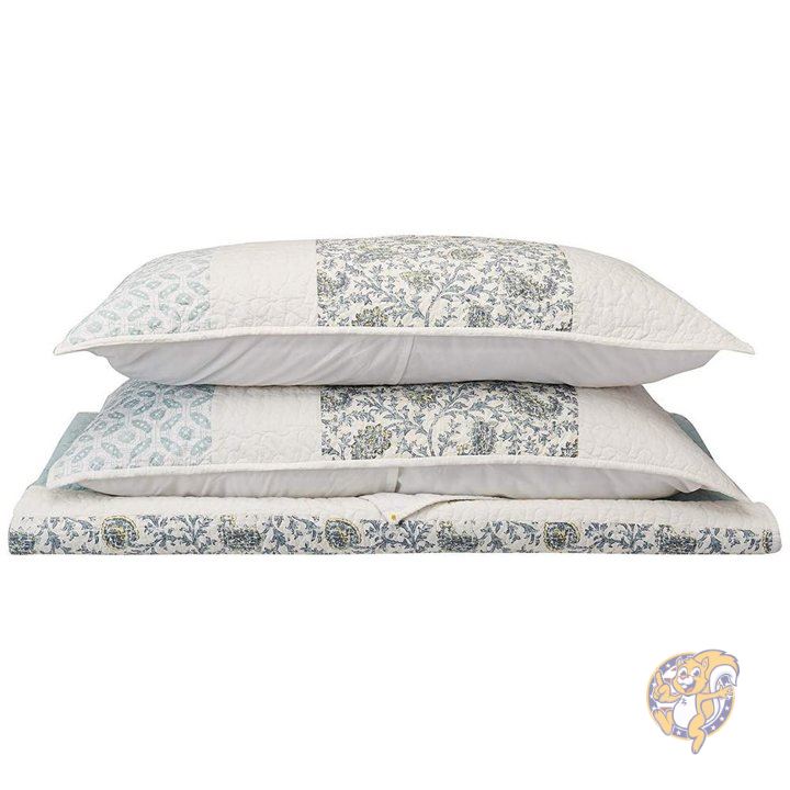 Madison Park Dawn Cotton Percale Quilted Coverlet Set マディソン パーク 6点 ベット セットアメリカ輸入家具　アメリカ輸入雑貨 送料無料