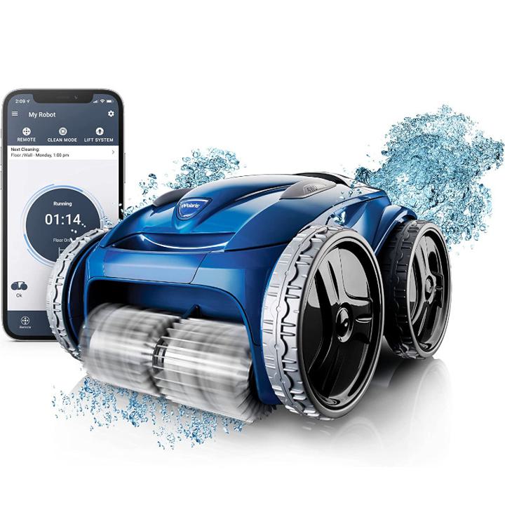 ポラリス Polaris 自動 プールクリーナー 9650iQ Wifi対応 ロボット掃除機 プール洗浄機 メンテナンス 約21mケーブル付き ゴミ吸引
