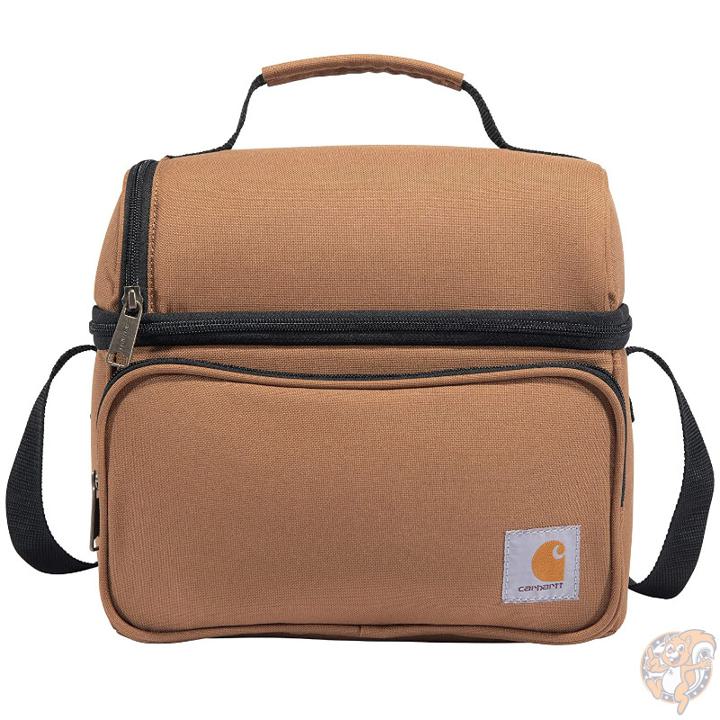 カーハート Carhartt 2層式 ランチクーラーバッグ 保冷バッグ カーハートブラウン ランチバッグ ピクニック お弁当 お昼 メンズ レディース