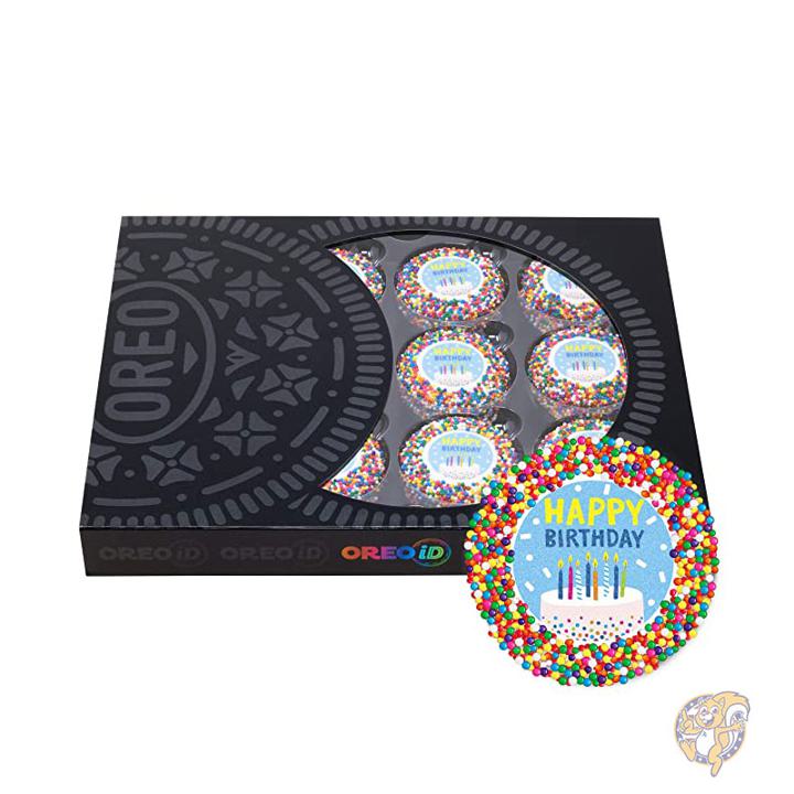 Oreo オレオ クッキー ギフト ボックス 誕生日 お菓子ギフト オレオクッキー 12個セット アメリカ輸入品 HAPPYBIRTHDAY
