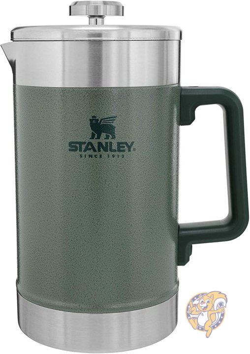 スタンレー 広口コーヒープレス Stanley 10-02888-007 ハンマートーングリーン 送料無料