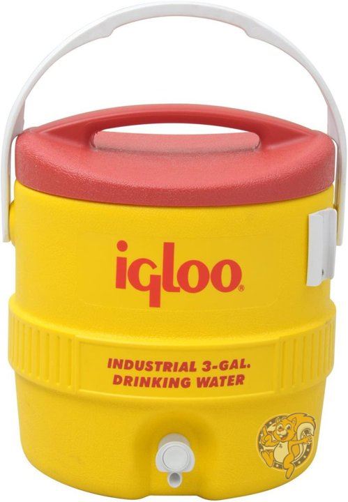 Igloo イグルー 400シリーズ 11リットルクーラー Igloo レッド/イエロー ウォータージャグ 飲み水 キャンプ アウトドア クーラーボックス 送料無料