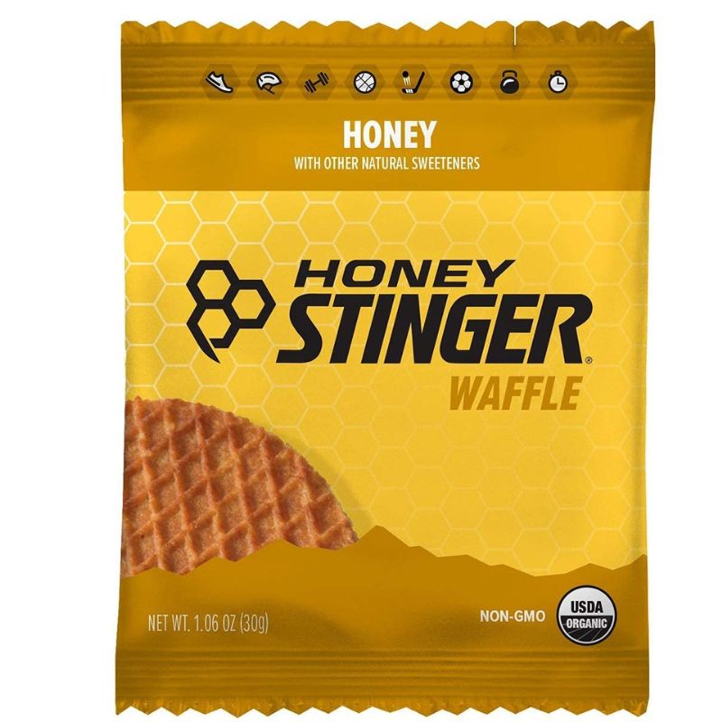 ハニースティンガー オーガニック ハニーワッフル Honey Stinger Organic Honey Waffle ワッフル16個入り 個包装 小袋 エネルギー補給 栄養食 栄養補助食品 スポーツ 運動 ジム 蜂蜜 はちみつ ハチミツ アメリカお菓子 アメリカ輸入 2