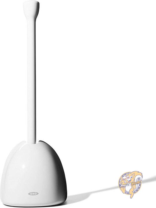 オクソー グッドグリップ トイレプランジャー カバー付き OXO ホワイト ラバーカップ 送料無料