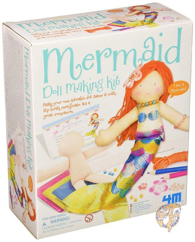 フォーエム 4M マーメイド ドール メイキング キット 人魚 人形 工作 作成 セット並行輸入品 送料無料
