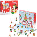 ディズニー アドベントカレンダー クリスマス カウントダウン フィギュア デコレーション Disney Classic Advent Calendar ミッキーマウス サンタ アメリカ輸入