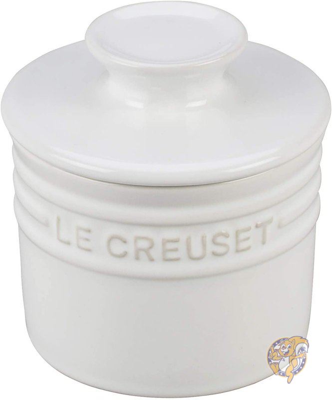 ル・クルーゼ 石器バター壷 Le Creuset PG0200-0916 ホワイト 送料無料