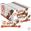 キンダー Kinder ブエノ Bueno ミルクチョコレート＆ヘーゼルナッツ クリーム キャンディーバー 30個入り （43g）個包装 バレンタイン 義理チョコ 輸入チョコ 大量 業務用