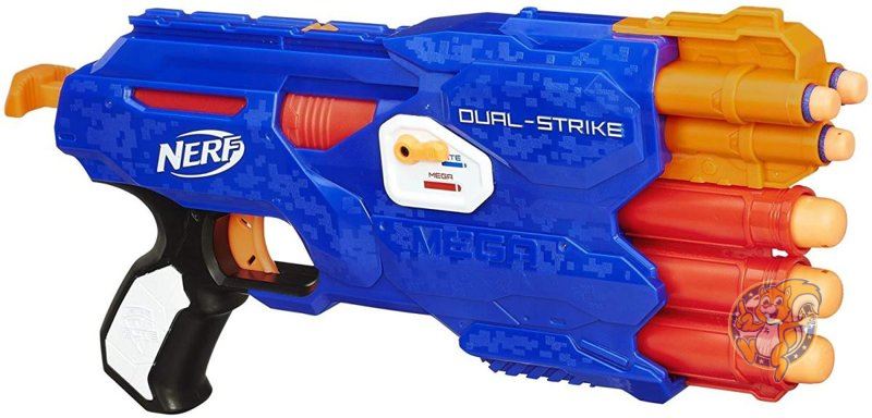 ナーフ おもちゃの鉄砲 NERF B4619 Nストライクシリーズ エリート DualStrike 送料無料 1