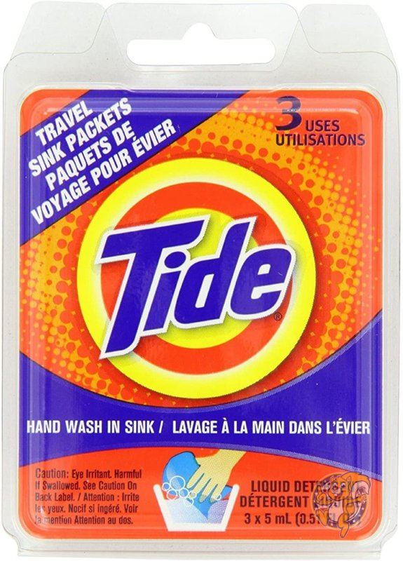 タイド トラベル用液体洗剤 Tide 3x5ml(10パック) 送料無料