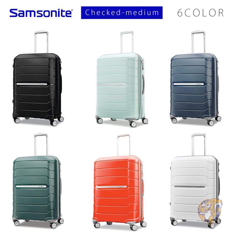 Samsonite スーツケース Freeform サムソナイト スーツケース キャリー 24インチ アメリカ輸入品　Checked-medium　キャリーケース　旅行　選べるカラー 送料無料