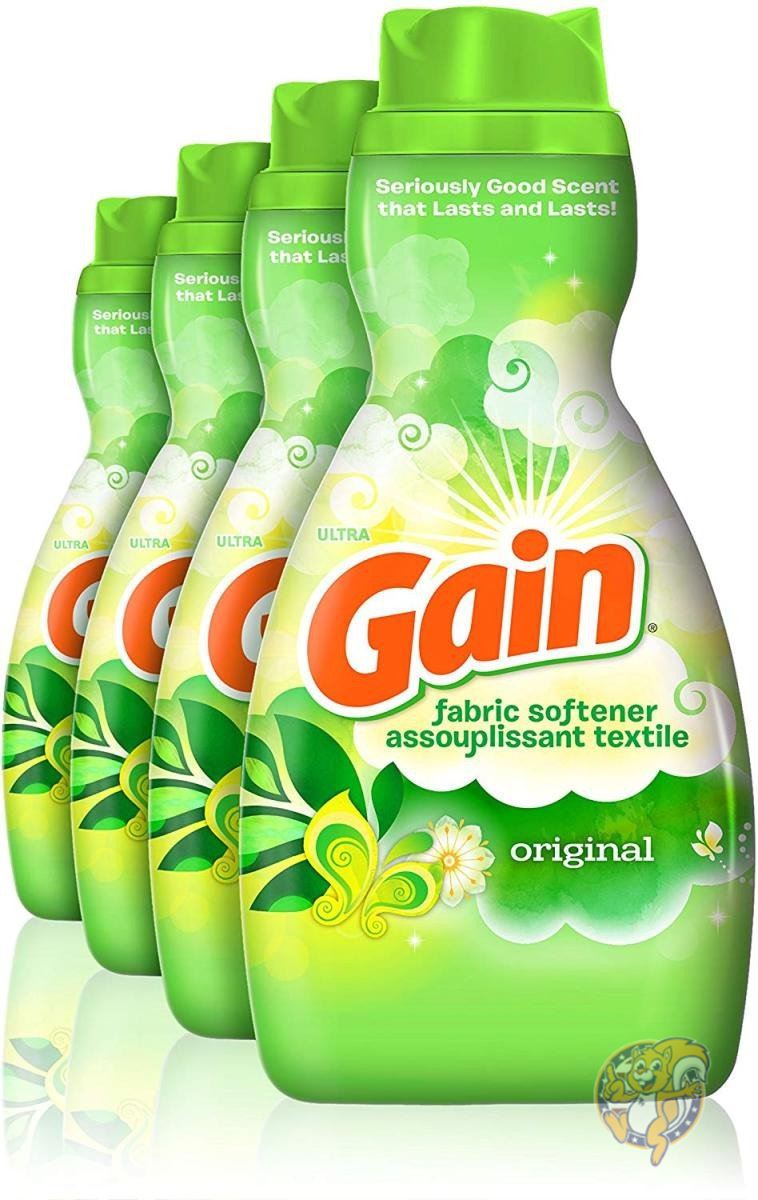 ゲイン 液体柔軟剤 Gain CO158-AF ソフト 41オンス 4本入り オリジナル 送料無料