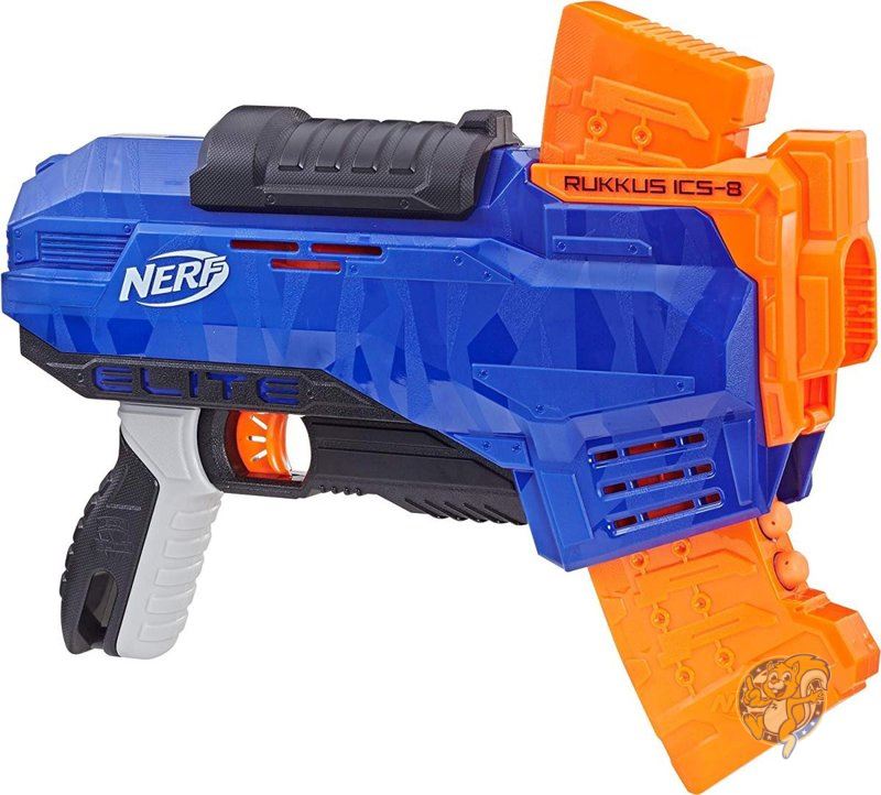 NERF ナーフ おもちゃの鉄砲 NERF E2654 N-ストライクエリート Rukkus ICS-8　ナーフガン アクショントイ アメリカ輸入玩具　アメリカおもちゃ　NERFガン 海外おもちゃ　Nerfおもちゃ ナーフおもちゃ 本格シューティング クリスマス 誕生日 ギフト 送料無料