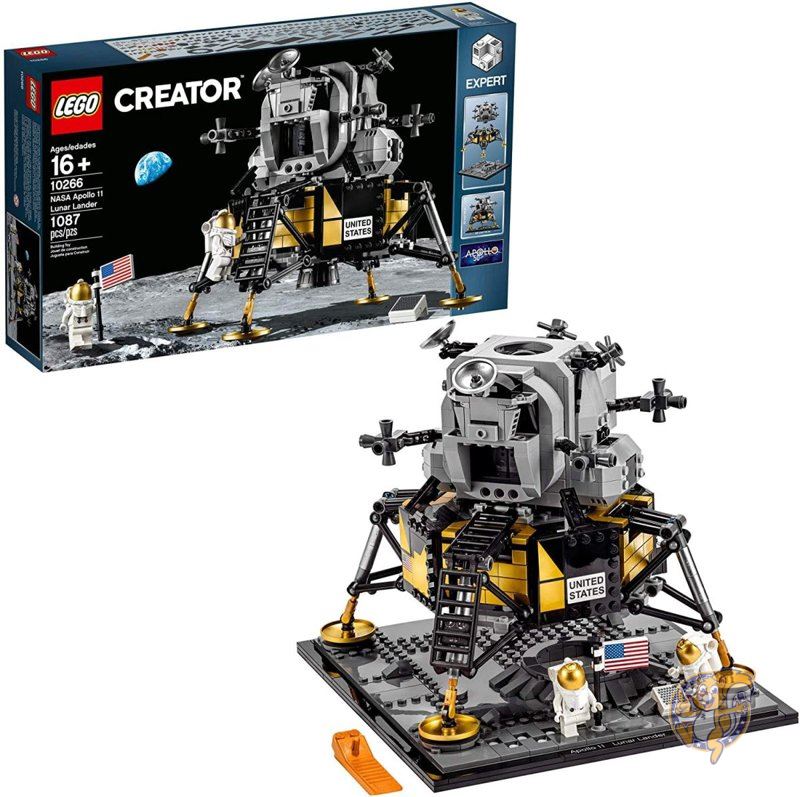 レゴ NASAアポロ11月面着陸キット LEGO クリエーターエキスパート 新2020（1087個） 送料無料