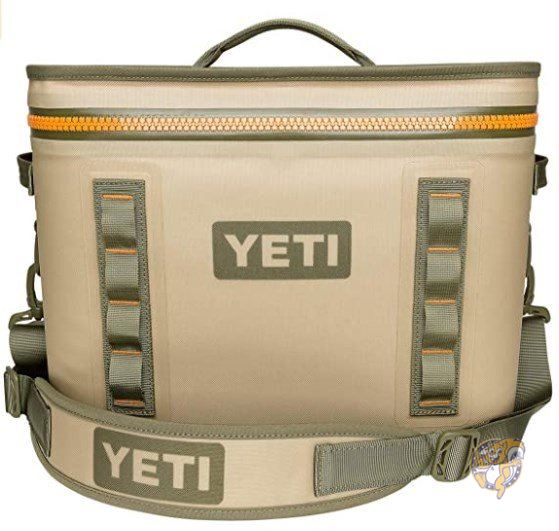 YETI Hopper Flip18 クーラーボックスField Tan/Blaze Orange　YETI保冷バック　ソフトクーラーバック　イエティクーラーボックス　ランチバッグ　エコバック　キャンプ　アウトドア