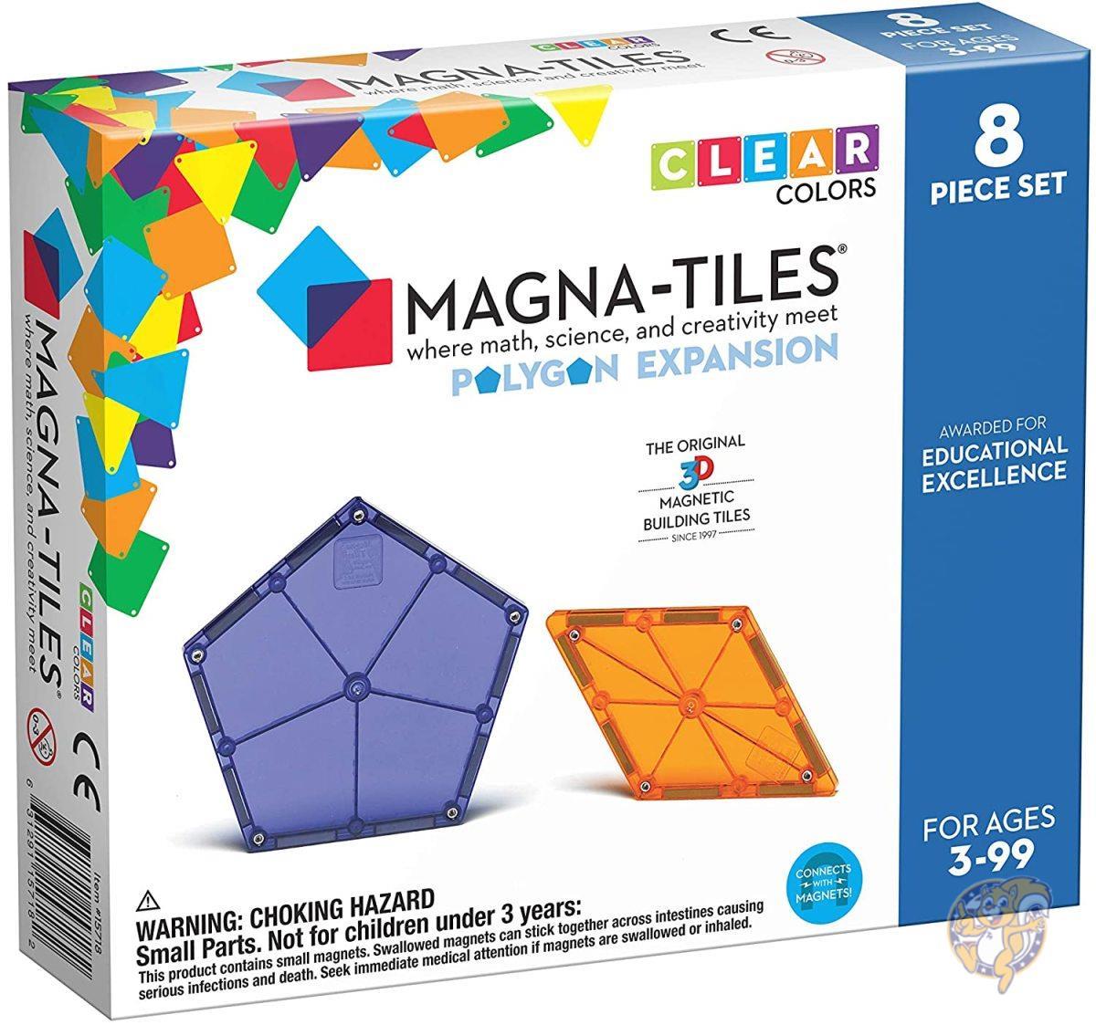 マグナタイルズ ポリゴンズエクスパンションセット Magna Tiles 多角形磁石パズル 送料無料