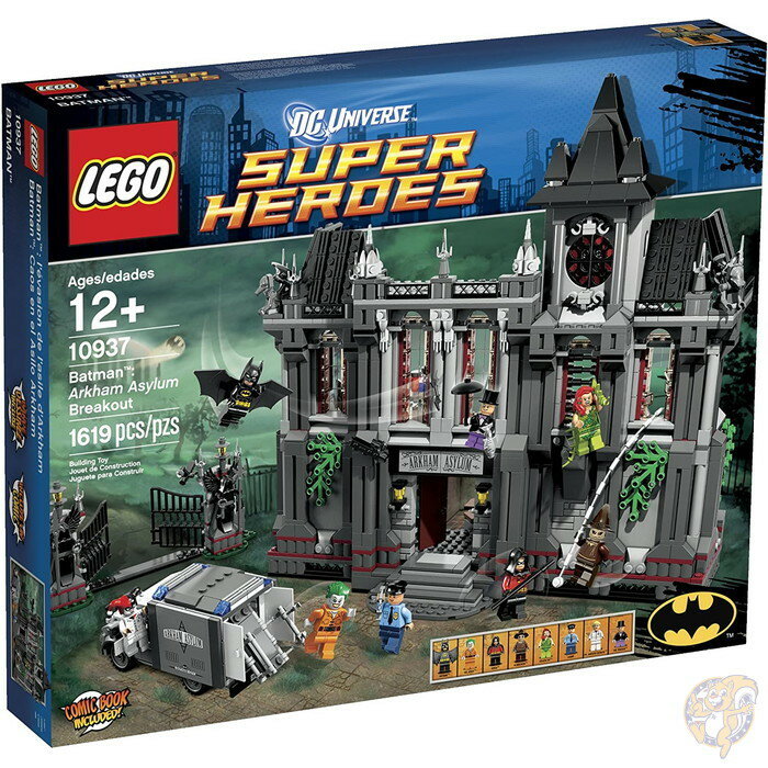 【最大1000円クーポン！スーパーセール】レゴ スーパーヒーローズ 10937 バットマン アーカムアサイラムからの脱出 LEGO 送料無料