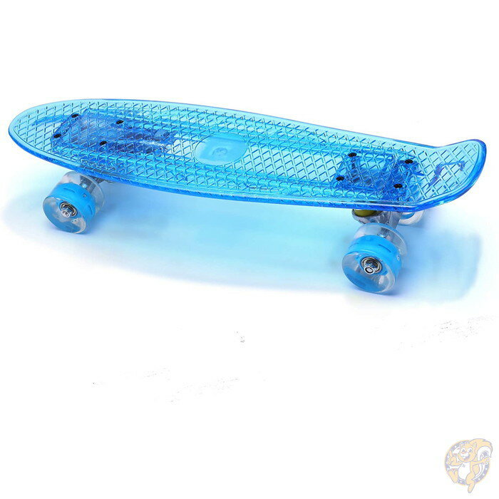 キッズ コンプリートスケートボード 55.8センチ ブルー Yhstapery 子供用 スケボー 送料無料 2