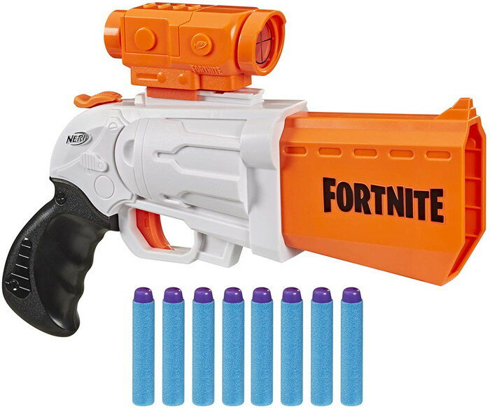 ナーフ フォートナイトSRブラスター NERF 取り外し可能スコープ＆8公式エリートダーツ アクショントイ アメリカ輸入玩具 アメリカおもちゃ NERFガン 海外おもちゃ Nerfおもちゃ ナーフおもちゃ スナイパー 本格シューティング クリスマス 誕生日 ギフト 送料無料