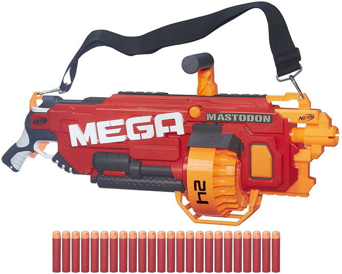 ナーフ 銃 メガマストドントイ Nerf Mega Mastodon Toy アクショントイ アメリカ輸入玩具 アメリカおもちゃ NERFガン 海外おもちゃ Nerfおもちゃ ナーフおもちゃ 本格シューティング クリスマス 誕生日 ギフト 送料無料