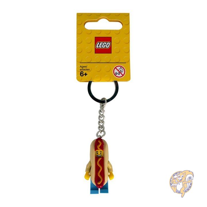 楽天アメリカ輸入ランドレゴ キーホルダー LEGO 853571 ホットドッグ 男の子 キーチェーン 並行輸入品 送料無料