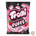 【最大1000円クーポン!!スーパーセール】トローリ Trolli Strawberry Puffs グミキャンディ (12袋セット) 海外お菓子 苺お菓子 送料無料