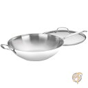 Cuisinart クイジナート 726-38H シェフクラシック ステンレス 約35cm 炒め鍋 ガラスカバー付 フライパン 送料無料