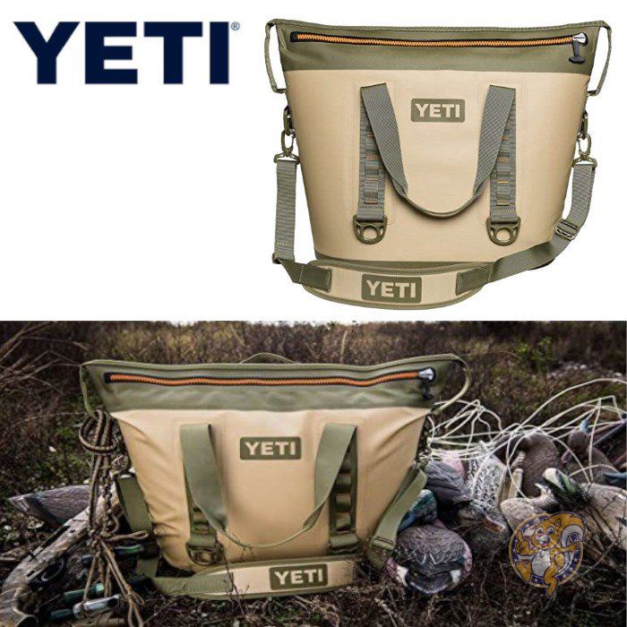 【9/4〜9/11 限定 最大500円off】YETI Hopper TWO 40 クーラーバッグ Field Tan/Blaze Orange　YETI保冷バック　クーラーボックス　イエティ　エコバック　キャンプ　アウトドア