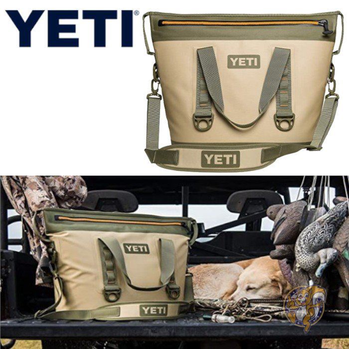 YETI Hopper TWO 30 クーラーバッグ Field Tan/Blaze Orange　イエティ　クーラーボックス　保冷バック　保冷バッグ　エコバック　キャンプ　アウトドア