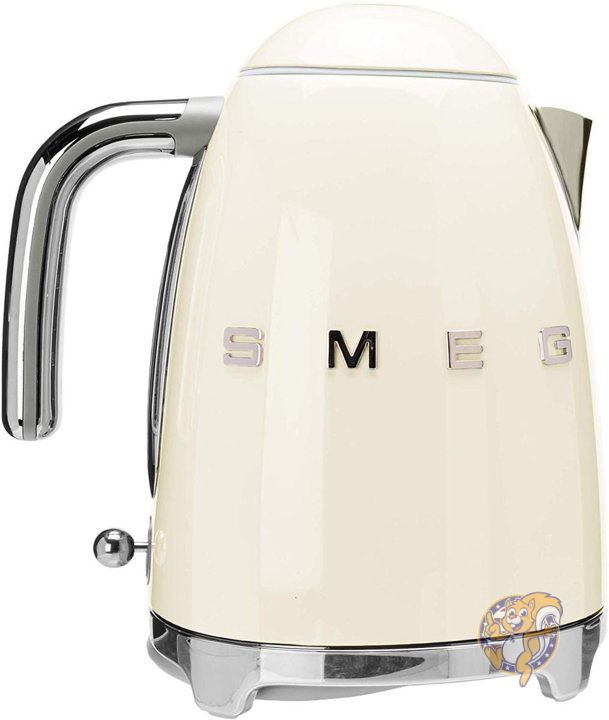 スメッグ 電気ケトル SMEG KLF03CRUS レトロデザイン 湯沸かし器 1.7L クリーム 送料無料