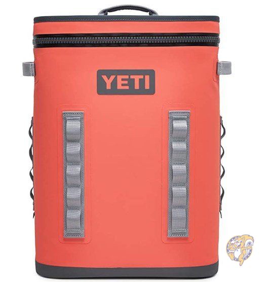 【YETIバックパック　クーラーバック】Hopper Backflip 24 クーラーバッグ リュック Coral　イエティクーラーボックス　登山　アウトドア　キャンプ　トレッキング　保冷バック