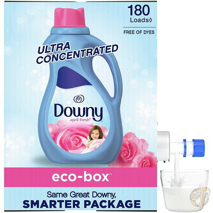 ダウニー Downy ウルトラ 液体柔軟剤 エープリルフレッシュの香り エコボックス入り 180回分 送料無料