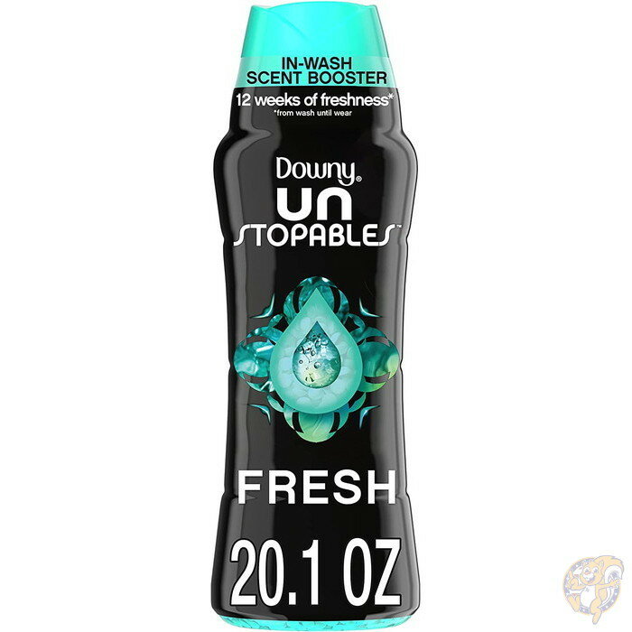 ダウニー Downy アンストッパブル 衣料用香りブースタービーズ フレッシュな香り 20.1oz(569.8g) 送料無料